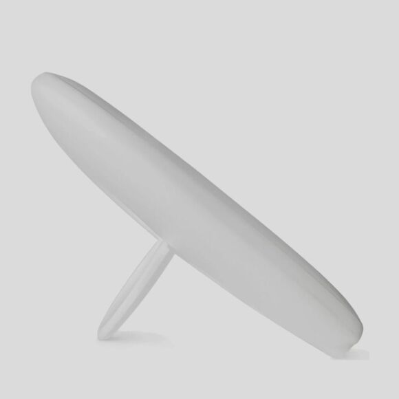 Zadro Rechargeable Compact LED Mirror w/Carrying Pouch- Grey - Picture 6 of 12